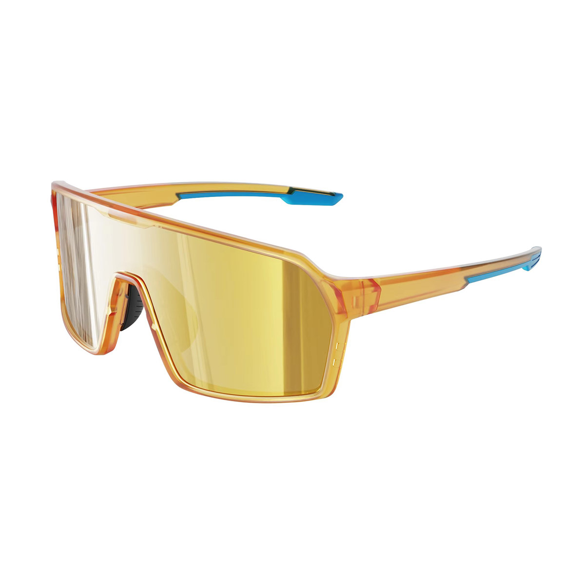 TR90彩色半框户外运动骑行太阳镜